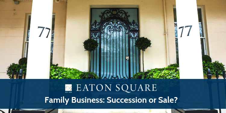 Family business: succession or sale