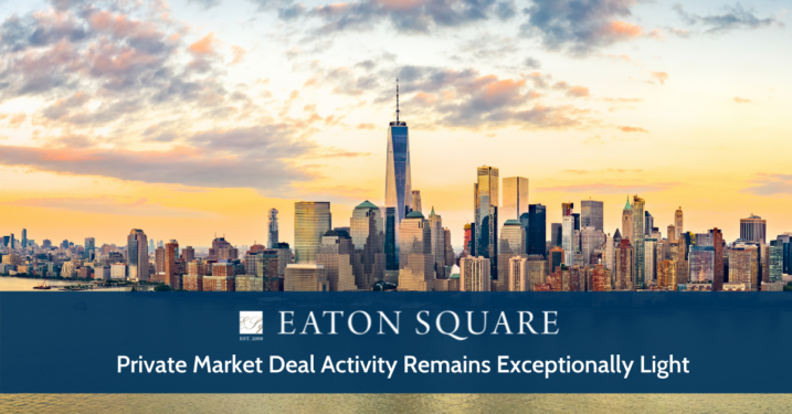 Private Market Deal Activity Remains Exceptionally Light