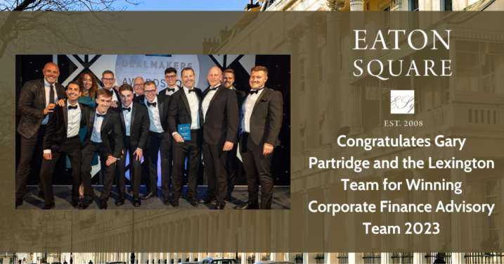 Eaton Square Congratulates Gary Partridge