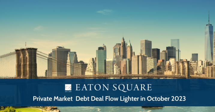 Private Market Deal Flow Lighter in Oct 2023